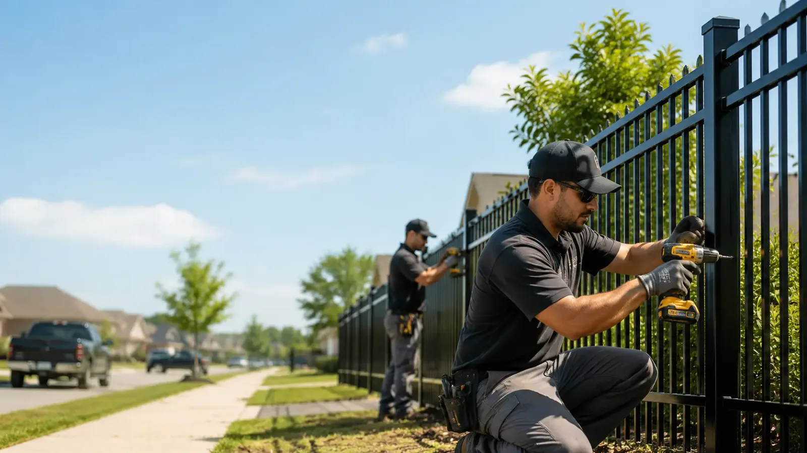 Metal Fence Installation in Louisville, CO